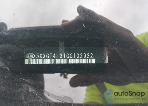 2016 Kia Optima Lx from USA, damaged, VIN 5XXGT4L31GG102922